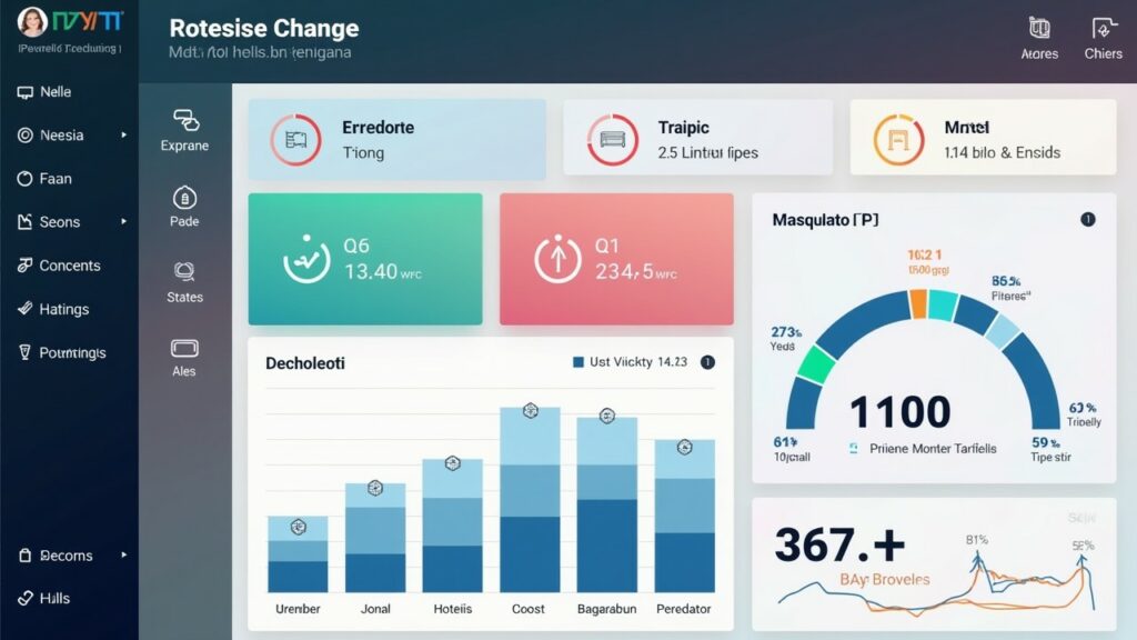 Come definire una strategia di prezzo efficace per il tuo hotel 2 Dashboard di revenue management per hotel.