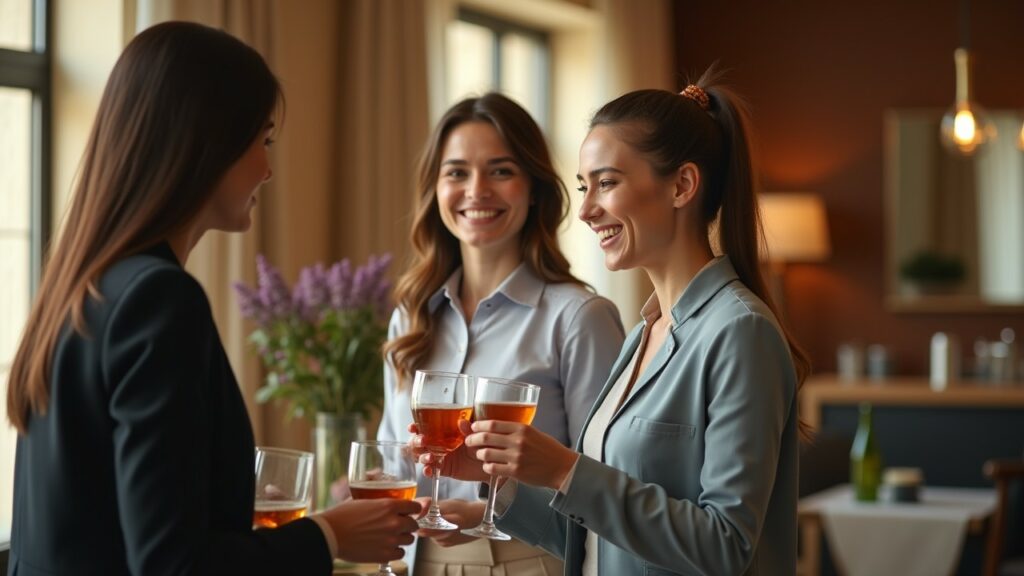 ospiti in hotel ricevono drink di benvenuto personalizzato drink di benvenuto come gesto di accoglienza negli hotel